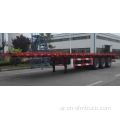 DongFeng 3-Axle Flat Bed نصف مقطورة